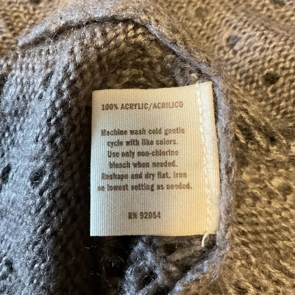 Decree Taupe Knit Cardigan - Image 6