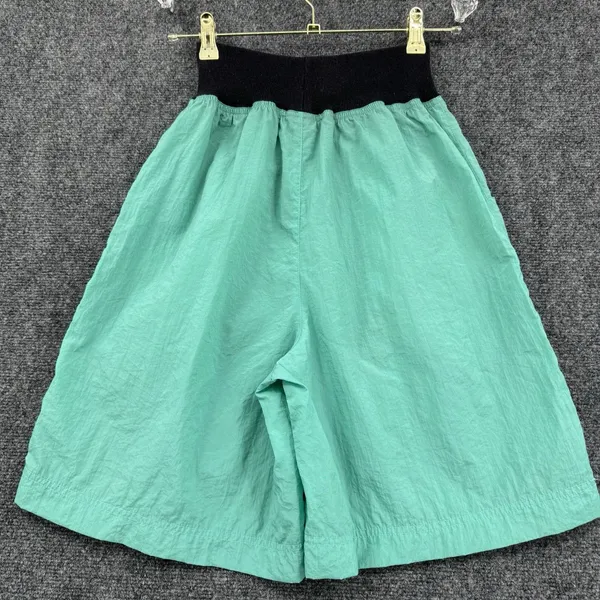 Rare Vintage 80s Esprit Sport Shorts Fahrenheit 160 High Waisted Green Size M - Image 2