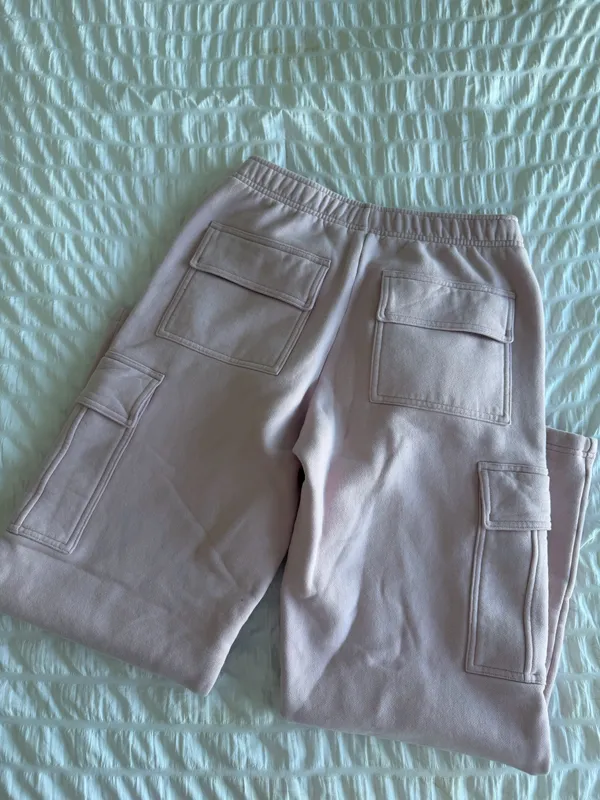pink aritzia cargo sweatpants - Image 2