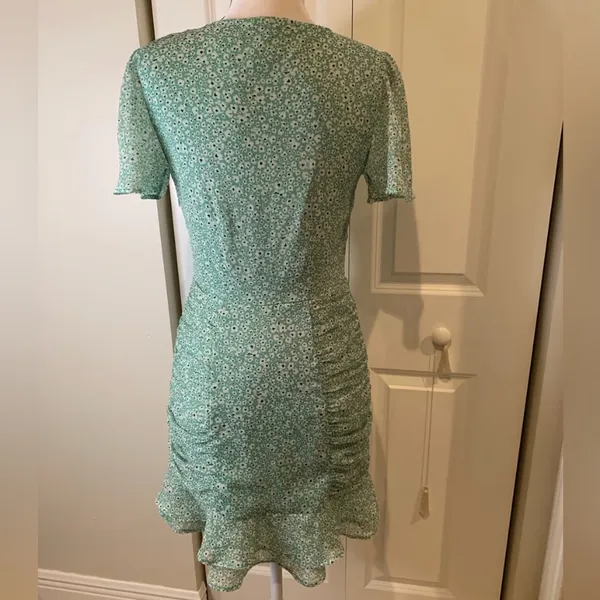 Keith Green Floral Mini Dress sz S - Image 3