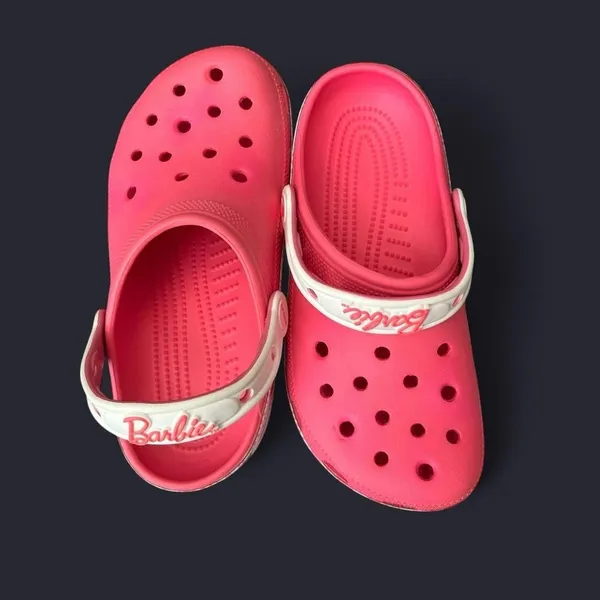 Barbie Crocs Classic Unisex Clog! (W6/M4) In Perfect Condition - Image 6
