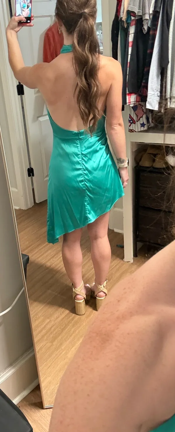 DO+BE Mini Satin Dress - Image 7