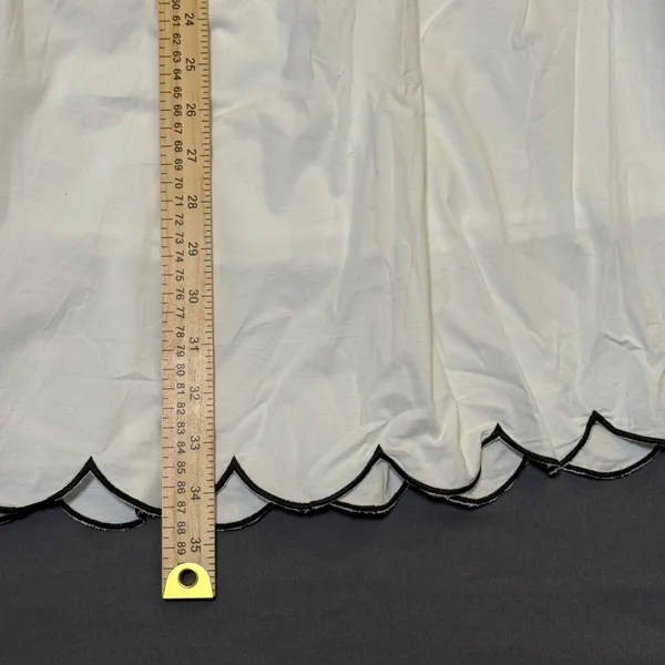 Commense Scallop Trim Color Block Sleeveless Skirt Set in Size Small - Image 8