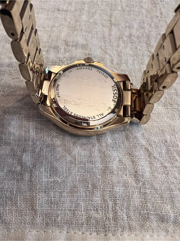 Fossil Cecile Stainless Steel Watch Gold - Image 6