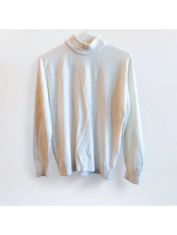 Designers Originals White Sweater Womens Medium - Image 8