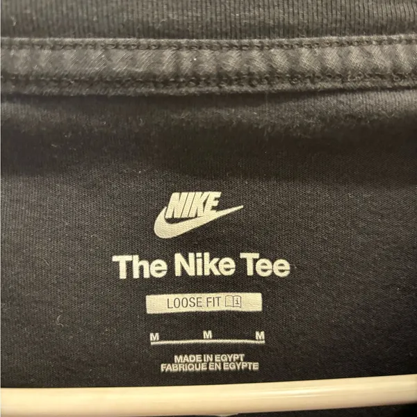 Nike Black Short Sleeve Tee Classic Casual - Image 3