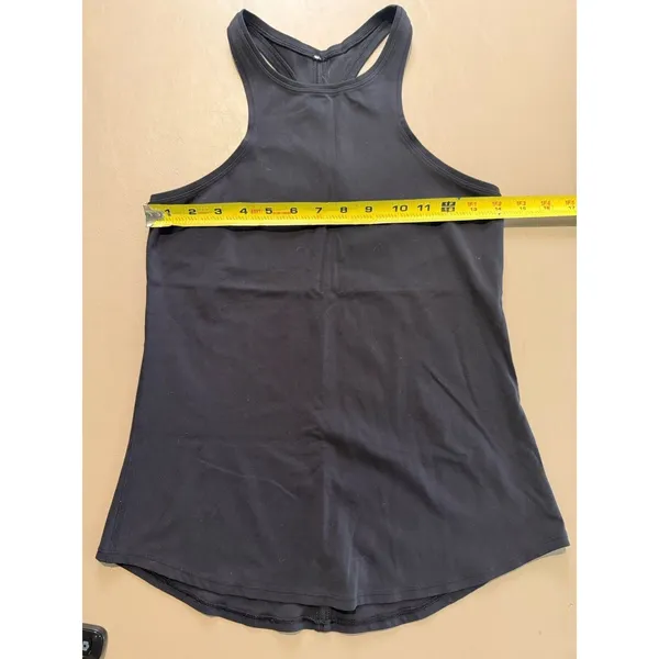 Lululemon Tank Top Women’s Small 6 Black Racerback Athletic Yoga Workout Gym - Image 4