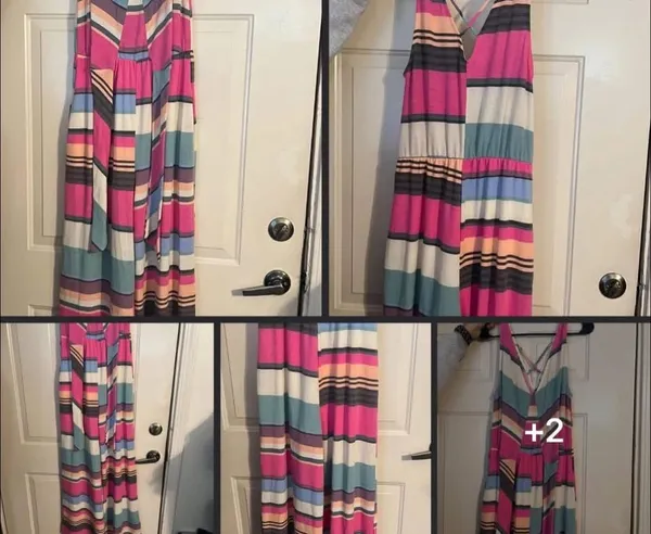 Multi Stripped Jumper Multiple Size L - Image 2