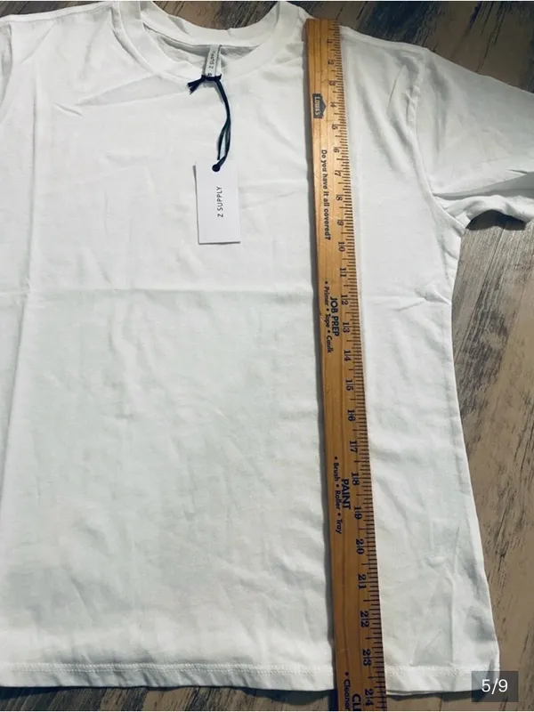 NWT Z Supply S/S Crew White T-Shirt Tee XS - Image 2