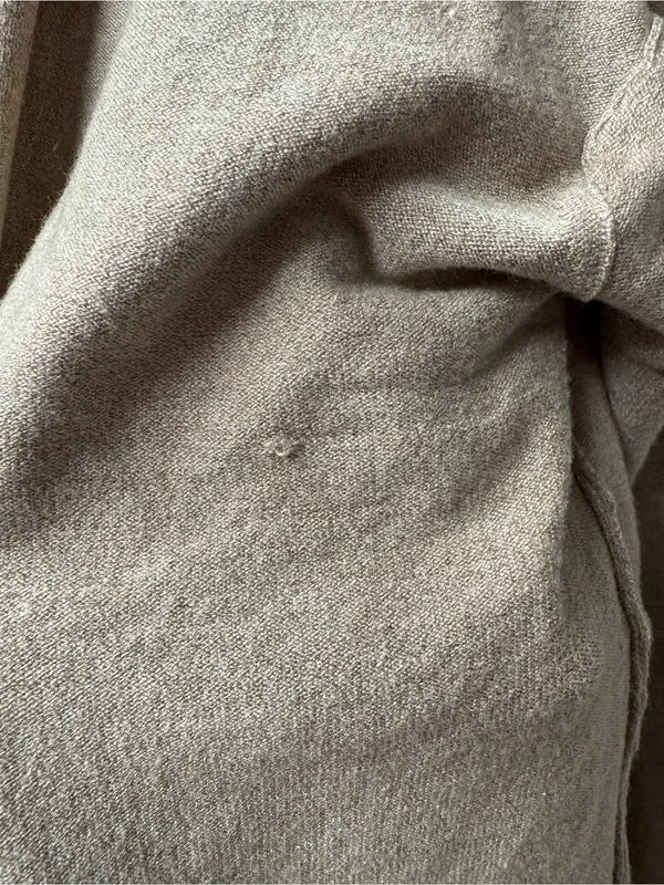 Natural Life Long Sleeve Open Knit Cardigan Sweater Tan L/XL Large/Extra Large - Image 5
