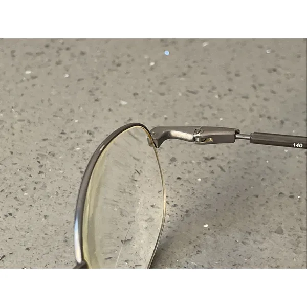 Gucci Eyeglasses Frames Only GG 1629 3VE 52-19-140 Italy full rim silver metal - Image 8