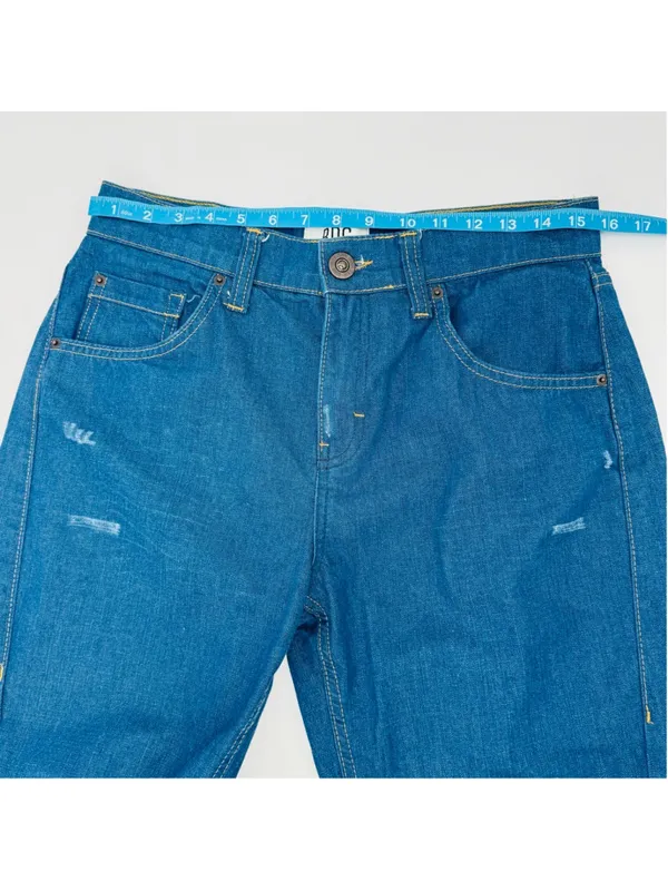 NWOT BDG Urban Outfitters Jet Twisted Blue Straight Leg Jeans 28 - Image 8