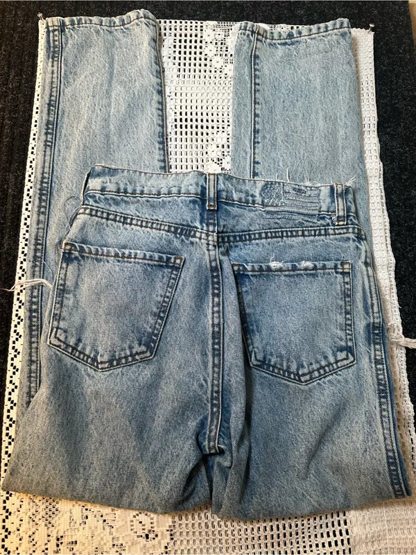 REVICE Light Blue Distressed Women’s Jeans - Casual‎ High-Rise Fit - Image 8