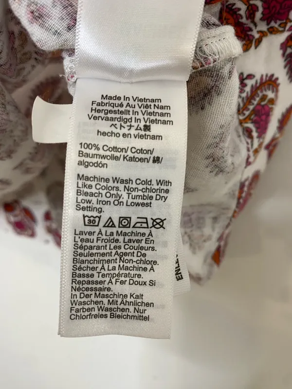 J.Crew Gauze Sleeveless Paisley Top - Image 7