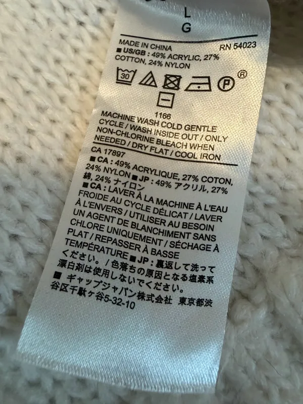 Banana republic white sweater - Image 6