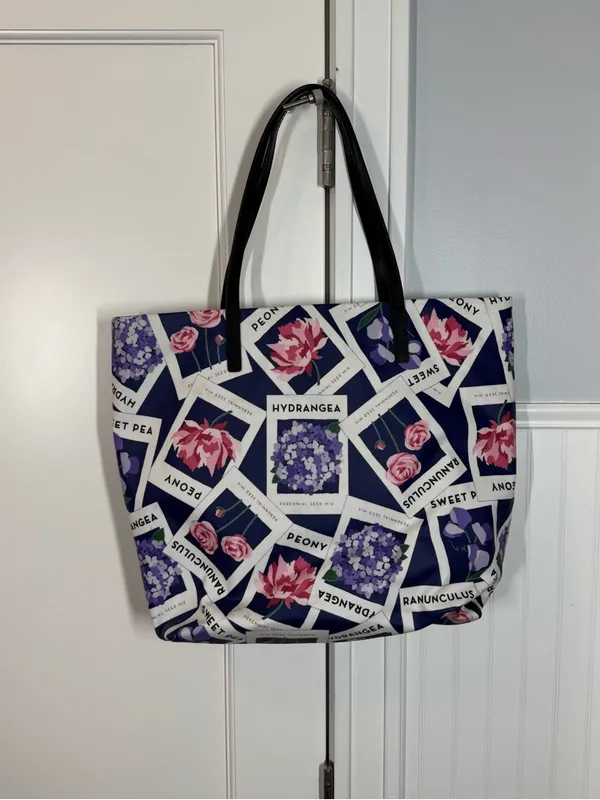 Kate Spade New York Turn Over A New‎ Leaf Seed Packet Large Tote bag - Image 2