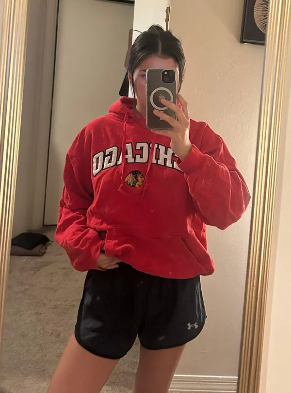 Chicago Hoodie Black - Image 4