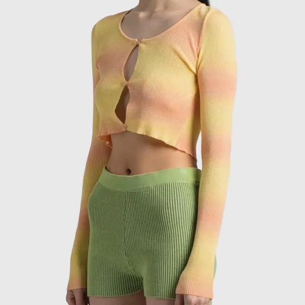 Paloma Wool Sauce Cropped Top Orange - Image 9