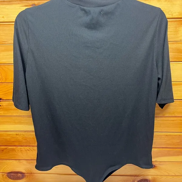 Free Assembly mock neck‎ bodysuit Black Size XL - Image 4