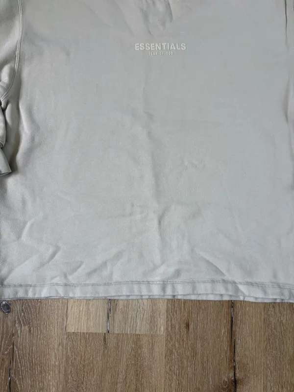 Essential Fear of God Beige Mock Neck Sweatshirt - Image 2