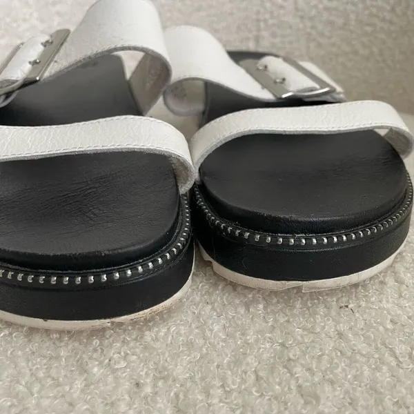 Sorel Roaming Buckle Slide Sandal White 8.5 - Image 3