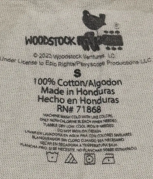 Woodstock Music Festival Graphic Shirt - Image 6