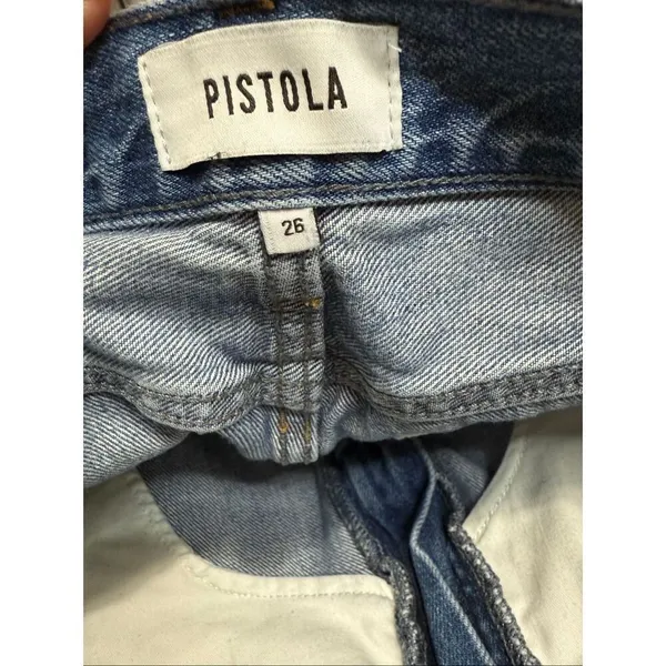 Pistola straight leg utility jeans size 26 - Image 3