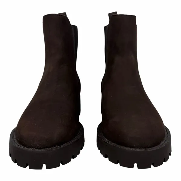 Thursday Boot Company Legend Nubuck Leather Chelsea Boots Truffle Size 8 - Image 6