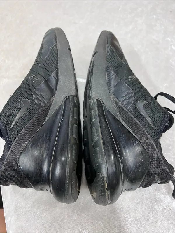 Nike Air Max 270 All-Black women’s 8 Athletic Sneakers - Image 5
