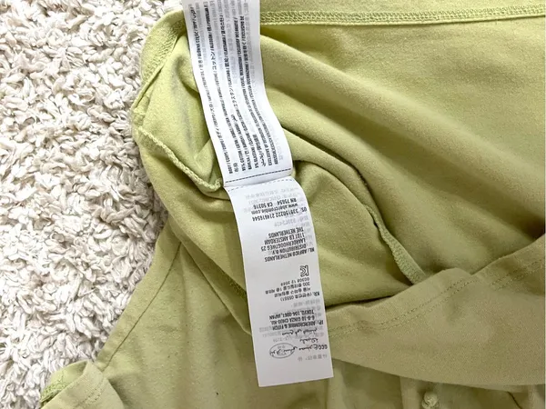 Hollister Lime Green Scoop-Neck Tie-Front Short Sleeve Top - Image 5