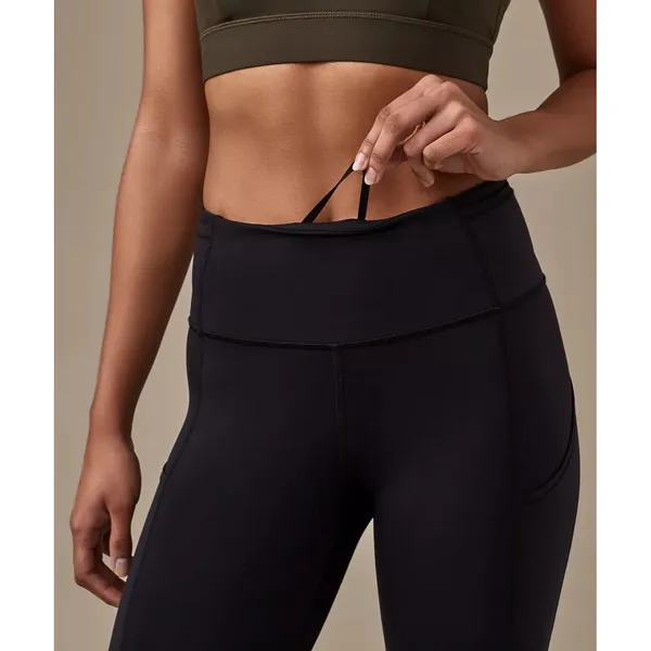 Lululemon Lead The Pack Reflective Tight 28" Black Running Leggings Size 4 - Image 5