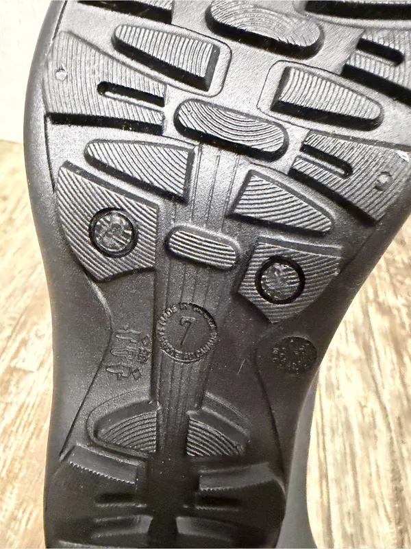 Kamik Black Tall Waterproof Rain Boot with Side Buckle Size 7 - Image 13