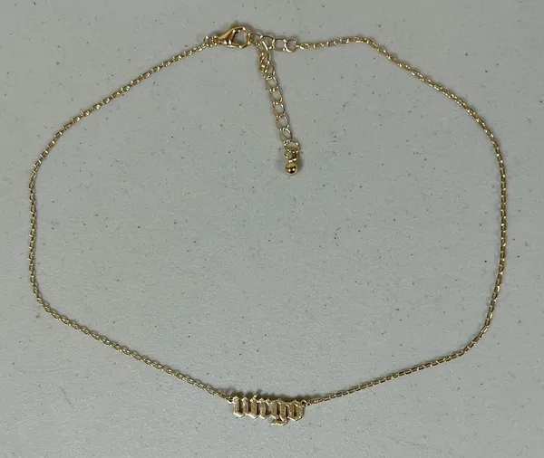 Gold ‘Virgo’ Astrology Zodiac Sign Charm Necklace Choker Jewelry ✨ - Image 6