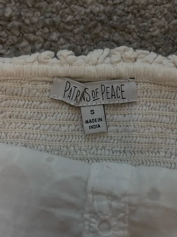 Patrons of Peace Babydoll Top - Image 2