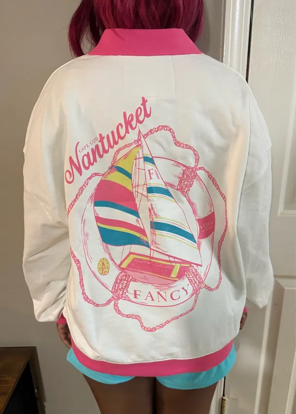 Fancy Nantucket varsity pullover  - Image 7