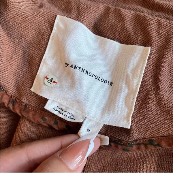Anthropologie soft‎ twill jacket M - Image 11