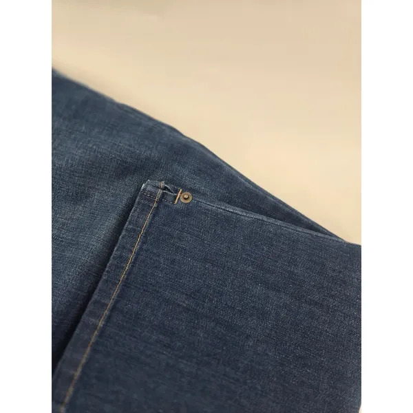 Talbots Jeans Women 8P Blue Straight Leg Stretch Petite Medium Wash Denim - Image 5