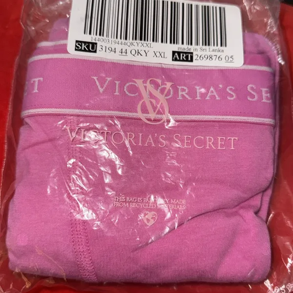 Victoria's Secret COTTON Logo Cotton High-Waist Boxer‎ Brief - Image 5