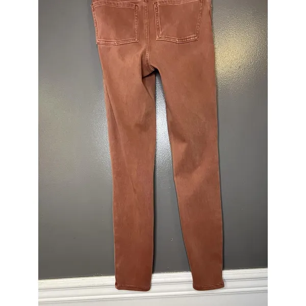 Spanx Pants Womens Small Pink Skinny Jegging Pull On Shaping Twill Stretch - Image 6
