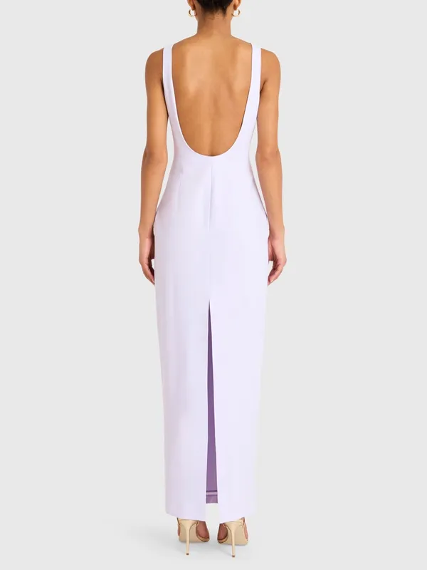 Amanda Uprichard Marbella Maxi Dress in Lavender XS - Image 6