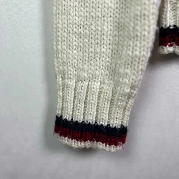 American Eagle Outfitters Women’s Large Fair Isle Chunky Knit Wool Blend Sweater - Image 5