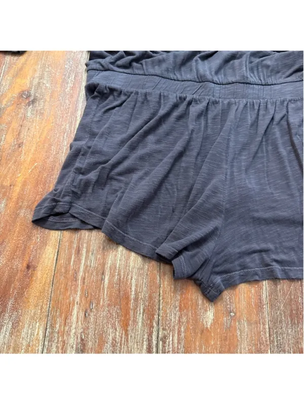 Young Fabulous & Broke Charcoal Long Sleeve Romper Small - Image 5
