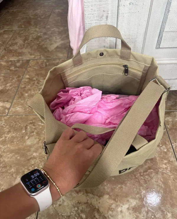 Tote bag Tan - Image 3