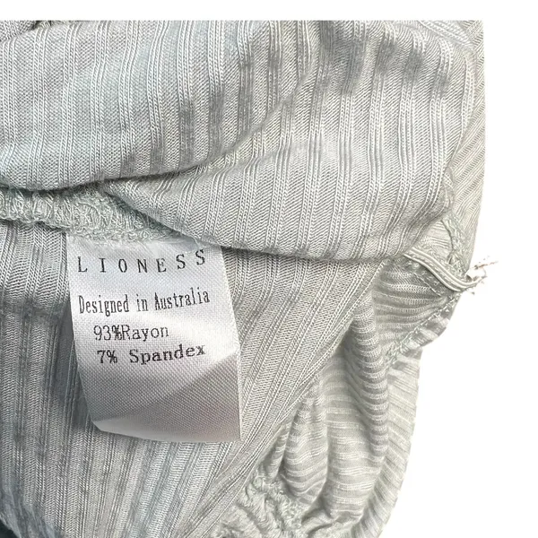 Urban Outfitters‎ Lioness Eyes For You Ruched Mini Dress Short Sleeve Gray XS - Image 10