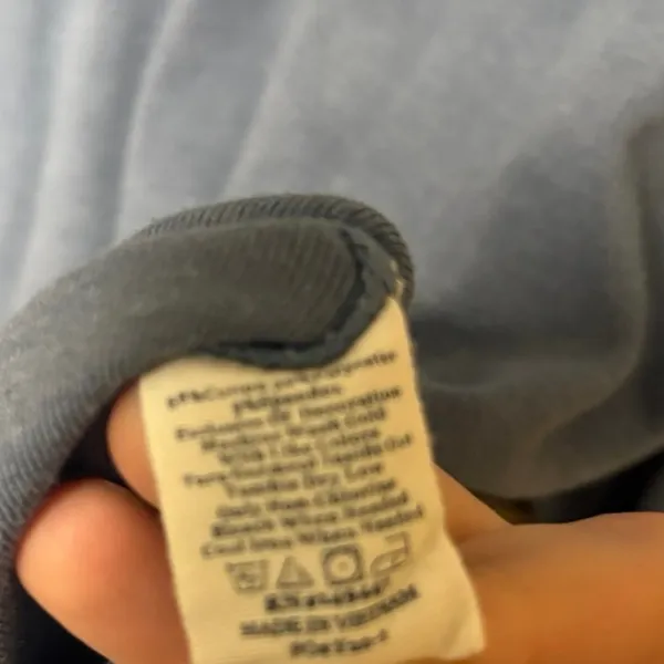 The Normal Brand Blue‎ Henley Top Size Medium Blue - Image 7