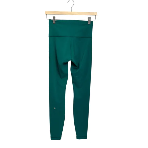 NWT lululemon Wunder Train High-Rise Tight 25 Raceway Green Size 6 Authentic - Image 3