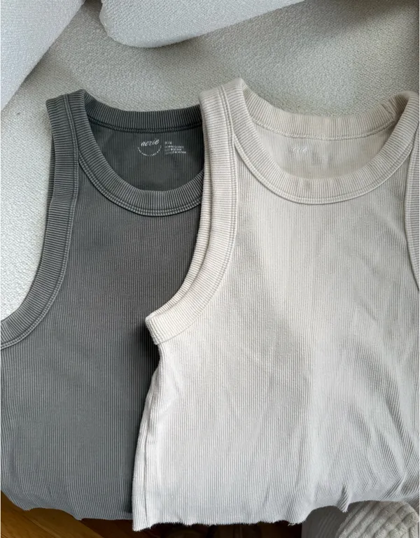 Aerie Cropped Tank Top - Image 2