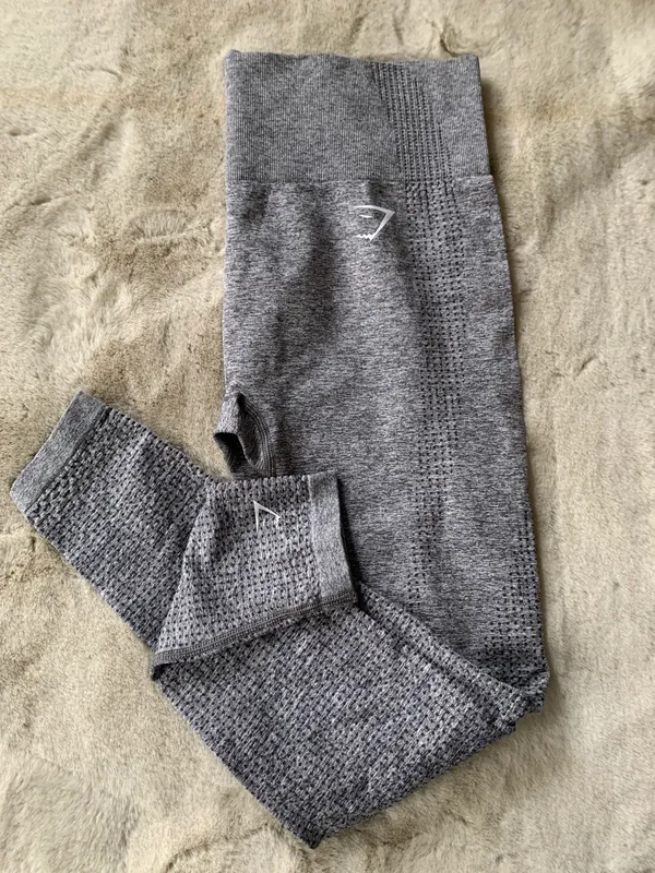 Gymshark Gray Vital Seamless Leggings - Image 5