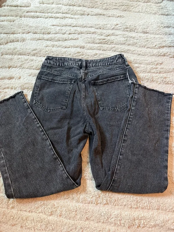Black Pacsun Washed Mom Jean - Image 2