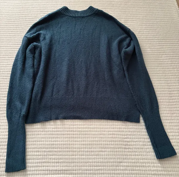 Melrose and Market Blue Crewneck Sweater M - Image 6